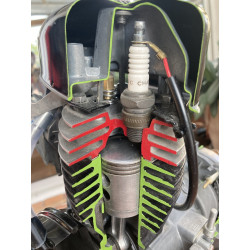 Détail culasse et bougie