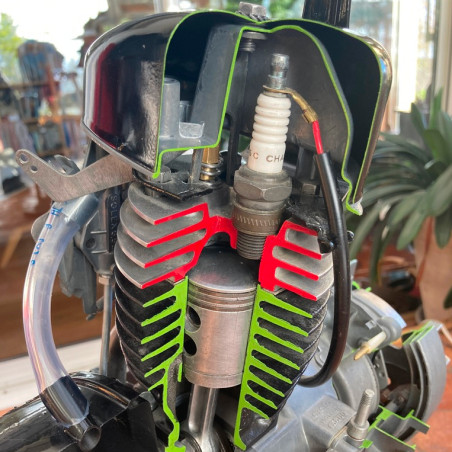 Écorché moteur Solex d'établi